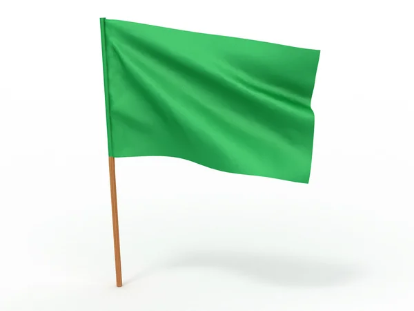 Bandeira a tremer ao vento. Líbia — Fotografia de Stock