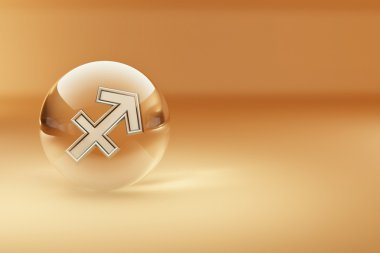 sogittarius. astrolojik sembolü.