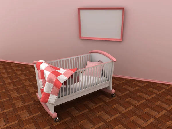 Kinderbett — Stockfoto