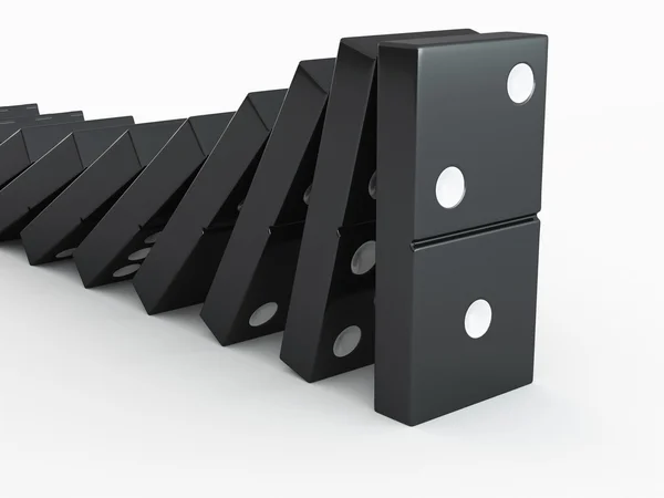 Hombres con dominó —  Fotos de Stock