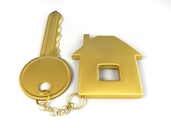 stock image Key with home