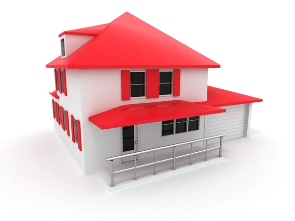 Model van huis — Stockfoto