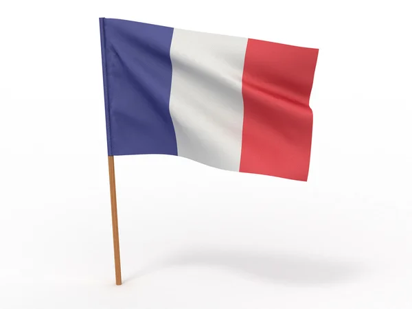 Ranskan lippu — kuvapankkivalokuva