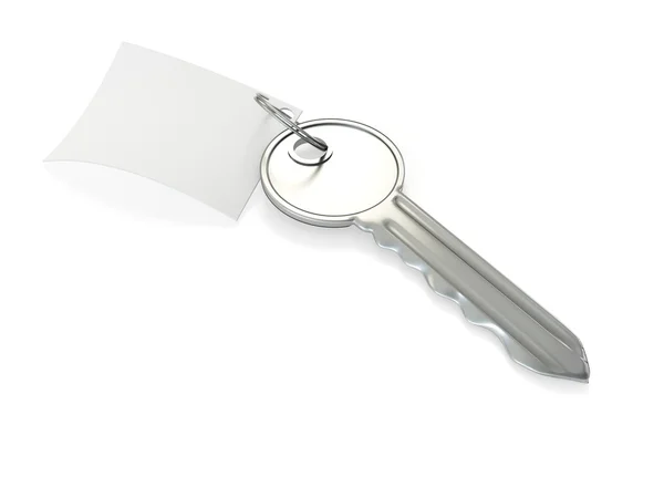 Key with label — Stock Photo, Image
