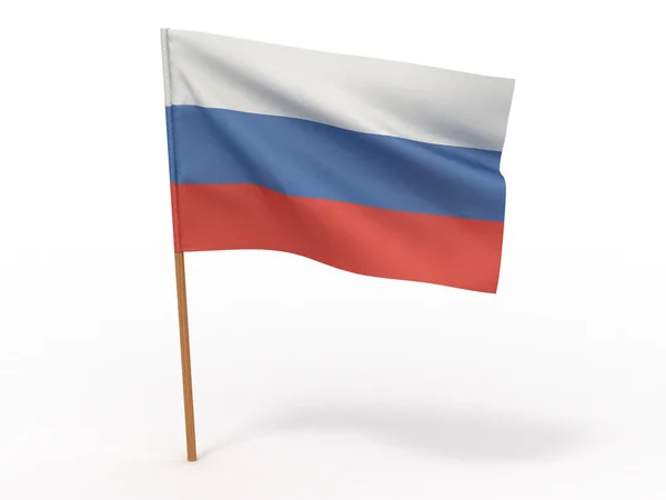 Venäjän lippu — kuvapankkivalokuva