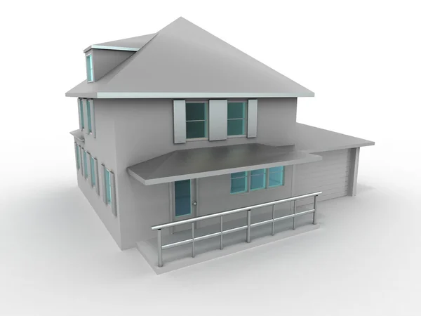 Model domu — Zdjęcie stockowe