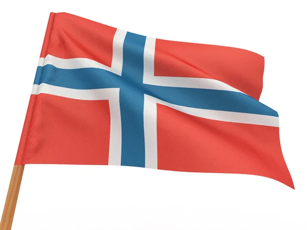 Flag of norway — Stock Photo, Image