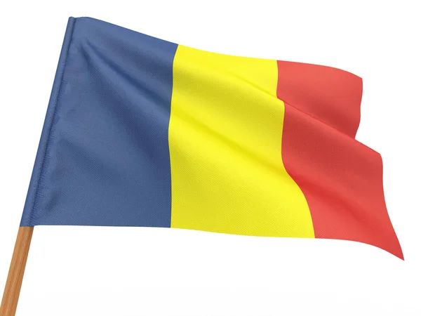 Σημαία της Ρουμανίας — Φωτογραφία Αρχείου