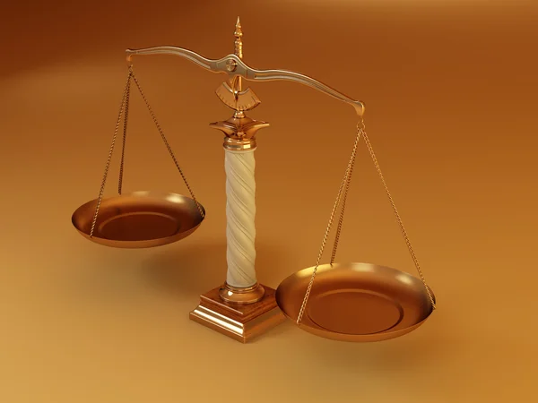 Symbol of justice. Scale Stock Photo