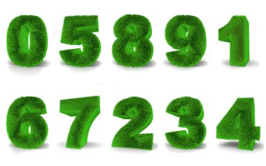 Numbers from grace clipart