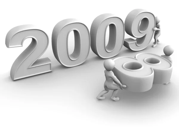 Ano Novo. 2009 — Fotografia de Stock