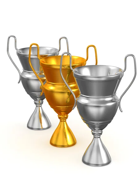 Three Cups — Stock Photo, Image