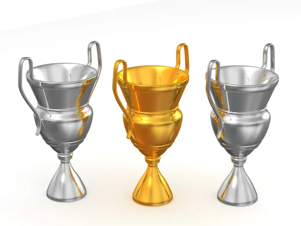 Three Cups — Stock Photo, Image