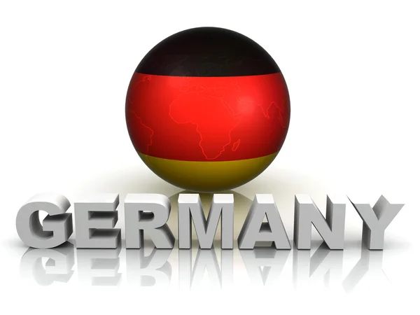 Symbool van Duitsland — Stockfoto