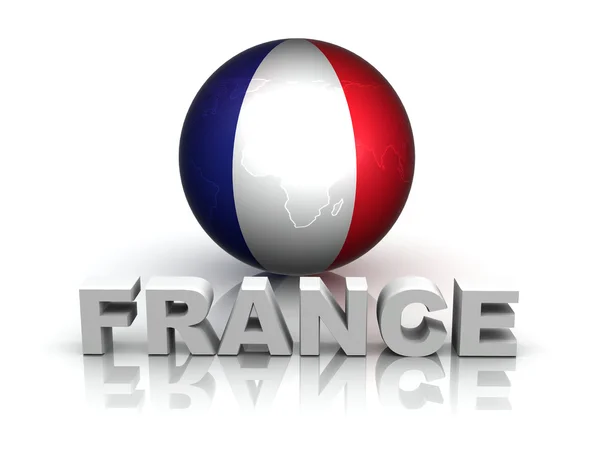 Symbol Francie — Stock fotografie