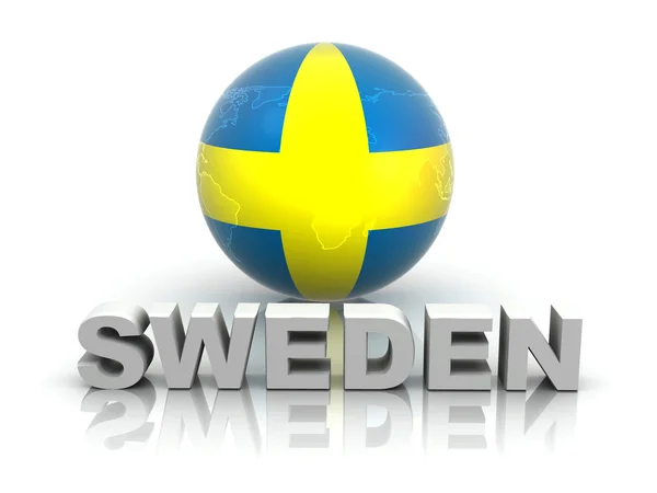 Simbolo della Svezia — Foto Stock