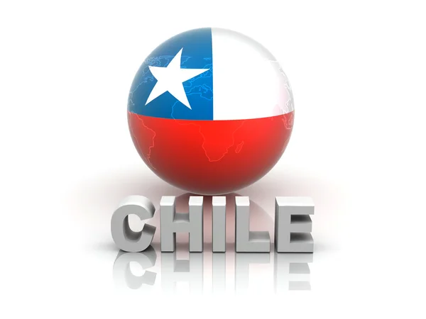 Symbol Chile — Stock fotografie