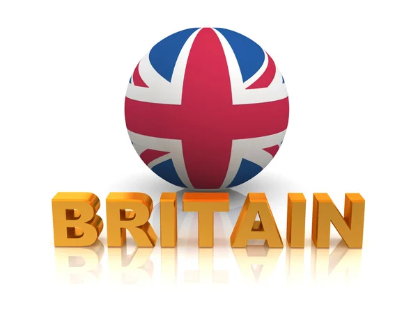 Symbol för Storbritannien — Stockfoto