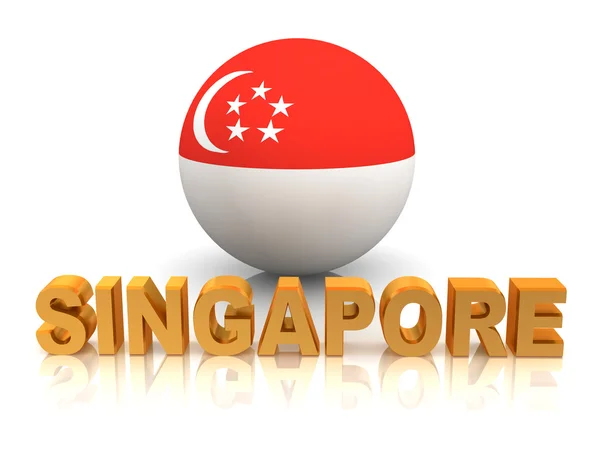 Symbol for Singapore – stockfoto