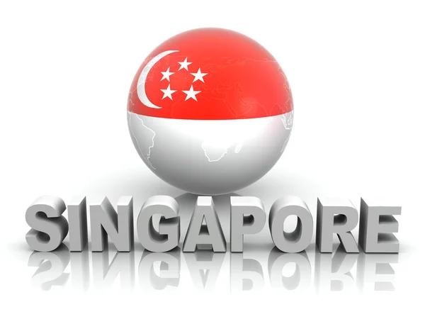 Symbol på Singapore - Stock-foto