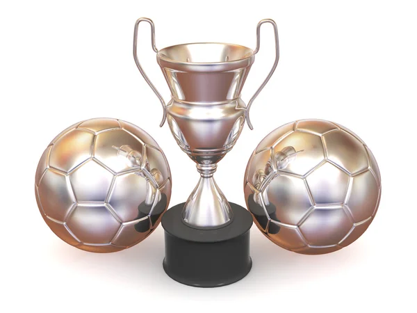 Cup with two ball — Stock Photo, Image