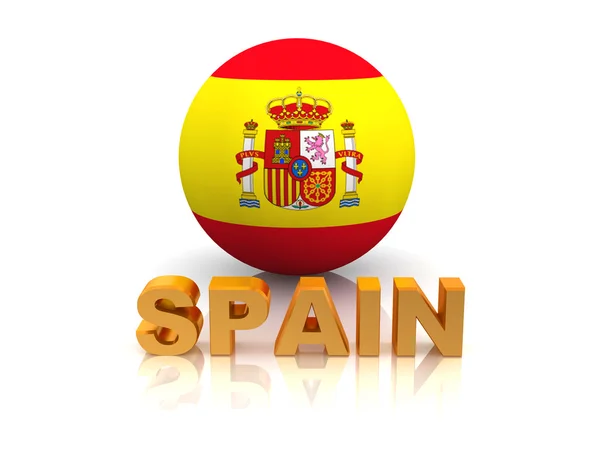 Symbol för Spanien — Stockfoto