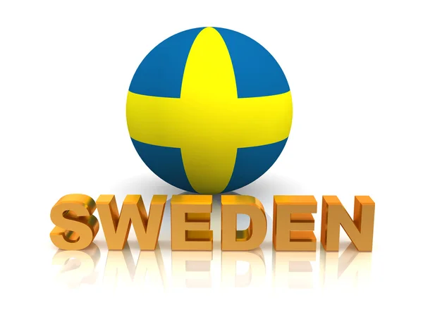 Символ Швеції — стокове фото