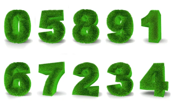 Numbers from grace — Stock Photo, Image