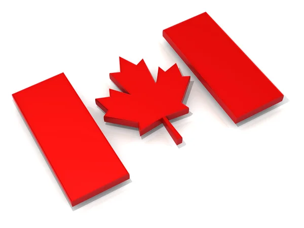 Canadian flag — Stock Photo, Image