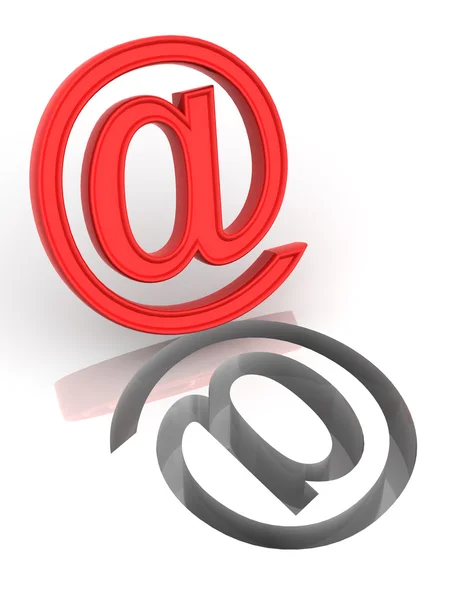 Znak. e-mail — Zdjęcie stockowe