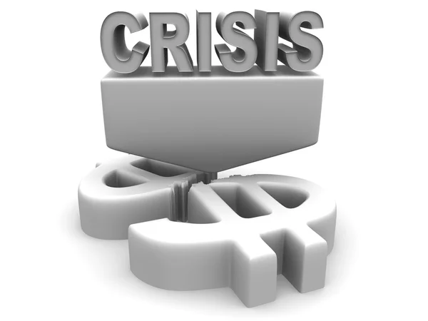 Кризис — стоковое фото