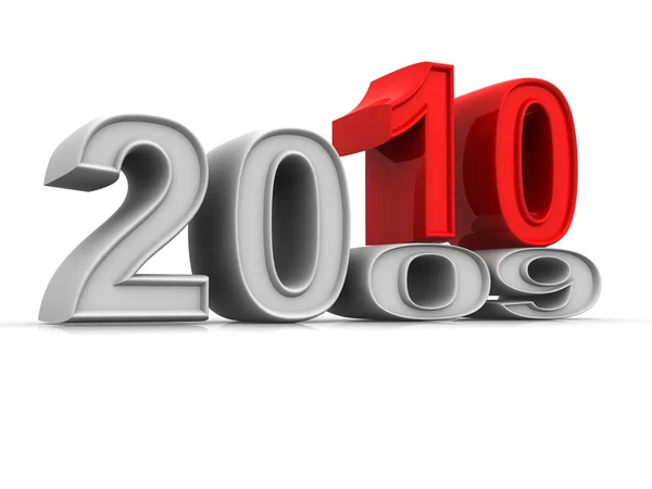New Year. 2010 — Stock Photo, Image