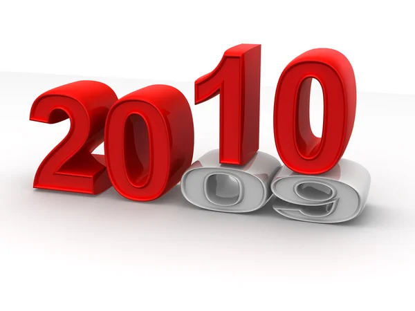 Nový rok. 2010 — Stock fotografie