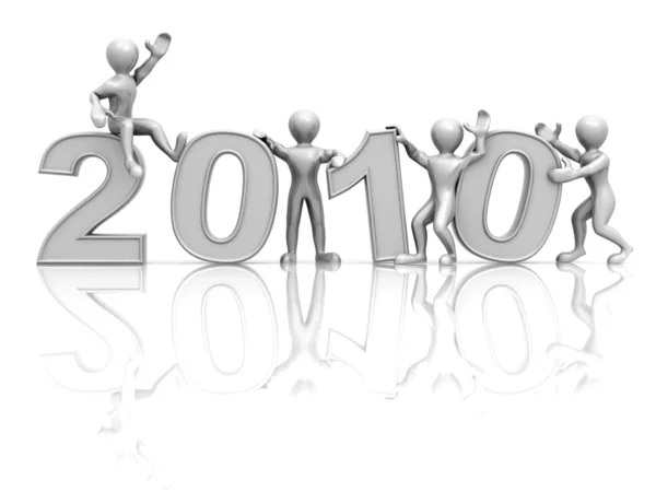Año Nuevo. 2010 —  Fotos de Stock