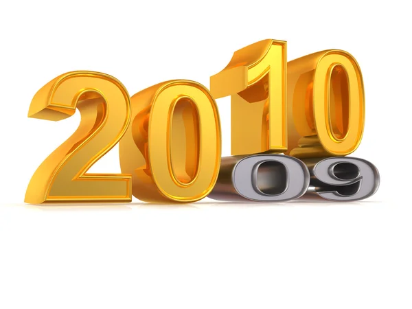 New Year. 2010 — Stockfoto