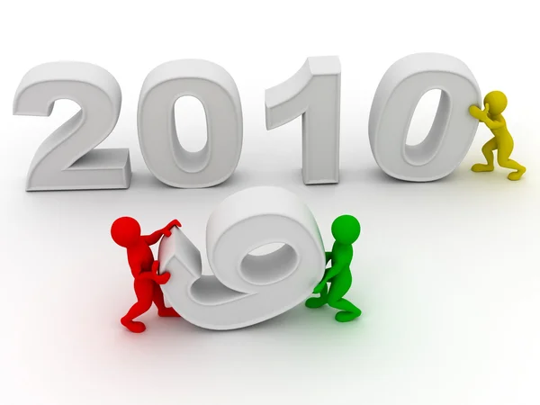 New Year. 2010 — Stok fotoğraf