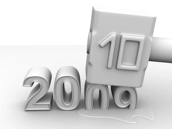 Το νέο έτος. 2010 — Φωτογραφία Αρχείου