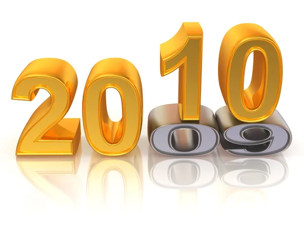 Año Nuevo. 2010 — Foto de Stock