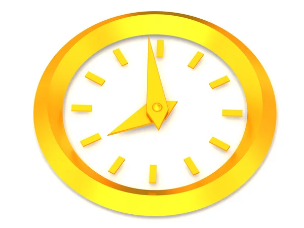 Clock. eight o'clock — Stock Photo, Image