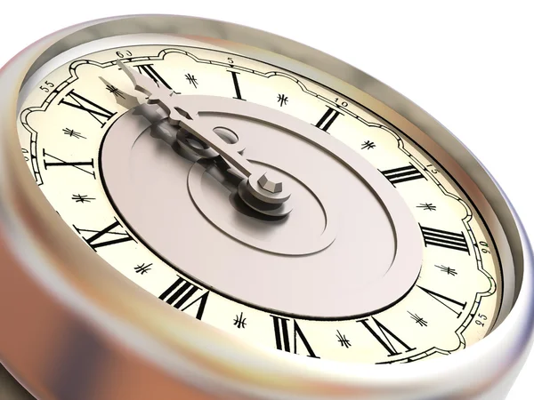 Ρολόι. Δώδεκα η ώρα — Φωτογραφία Αρχείου