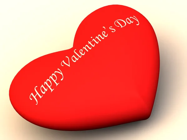 Coração. Feliz Dia dos Namorados — Fotografia de Stock