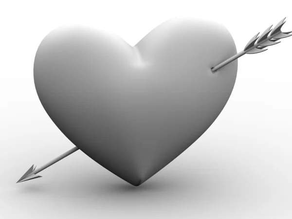 Serce. miłość — Zdjęcie stockowe
