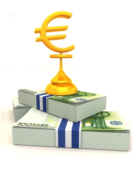 El euro. Señal — Foto de Stock