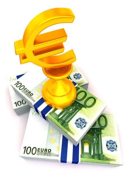 Euro. jel — Stock Fotó