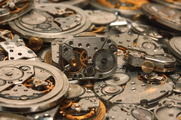 Vintage horloge mechanisme — Stockfoto