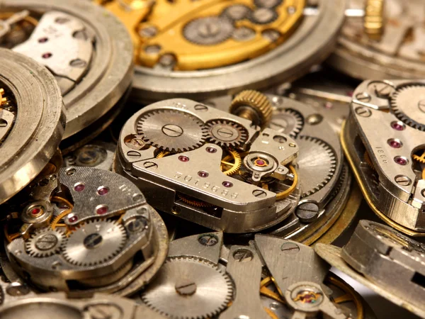 Vintage horloge mechanisme — Stockfoto