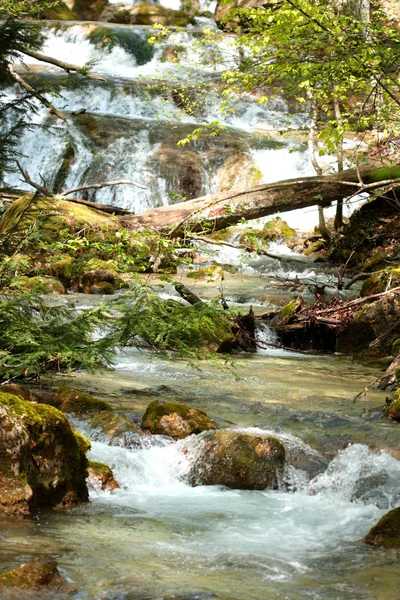 stock image Waterfall Jur-Jur in Cremea.