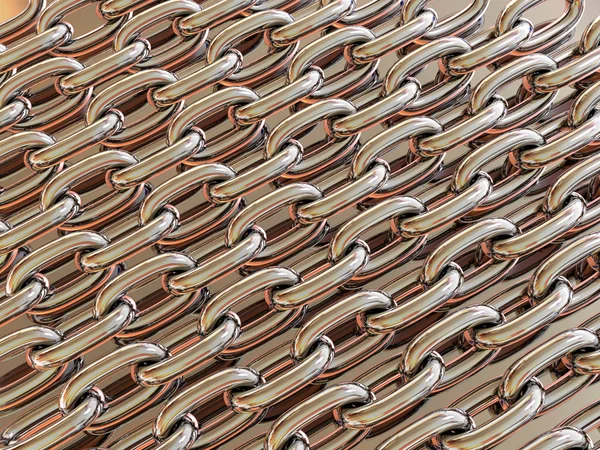 금속 배경 chaines — 스톡 사진