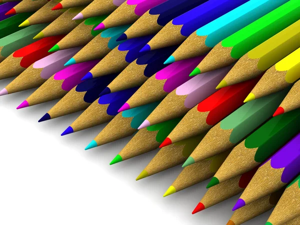 Bleistifte. Hintergrund — Stockfoto