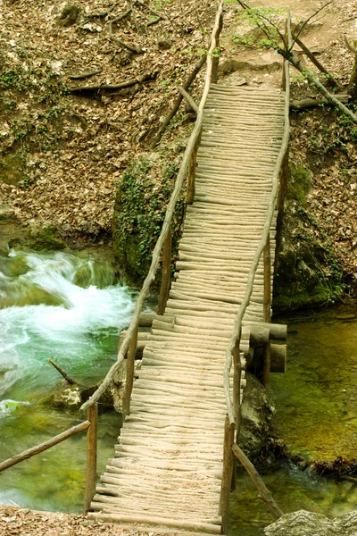 Stock image Wood bridge